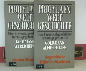 Mann, Golo und Alfred Heuss:  Propylen-Weltgeschichte - Eine Universalgeschichte - Elf Bnde in 22 Halbbnden. 