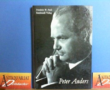 Pauli, Friedrich W.:  Peter Anders. (= Rembrandt-Rehe, Band 47). 