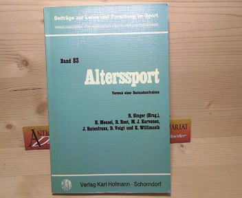 Meusel, Heinz, Richard Rost M.J. Karvonen u. a.:  Alterssport - Versuch einer Bestandsaufnahme. (= Beitrge zur Lehre und Forschung im Sport, Band 83). 