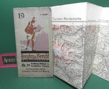 Kartographisches Anstalt Freytag & Berndt (Hrsg.):  Touristen-Wanderkarte Blatt 19: Goldberg-, Ankogel-, Hafnergruppe, Radstdter Tauern. - Mastab 1 : 100.000. 