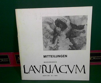 Kneifel, Herbert und Gottfried Kneifel:  Mitteilungen des Museumvereines Lauriacum Enns, Heft 19, 1981. 