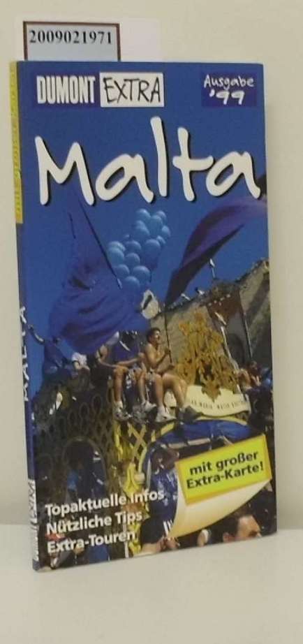Malta : [mit großer Extra-Karte!] / Katja Müller / DuMont extra  Ausg. '99 - Müller, Katja