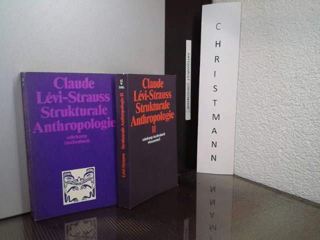 Strukturale Anthropologie. 2 Bände: Band I + II Claude Lévi-Strauss. [Aus d. Franz. v. Hans Naumann] / Suhrkamp-Taschenbuch ; 15 9783518065150  /// 9783518286067 - Levi-Strauss, Claude