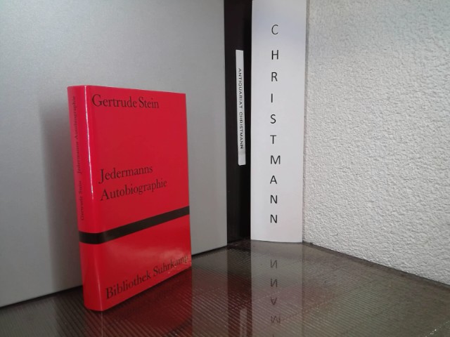 Jedermanns Autobiographie. Aus d. Amerikan. von Marie-Anne Stiebel / Bibliothek Suhrkamp ; Bd. 907 1. Aufl. - Stein, Gertrude