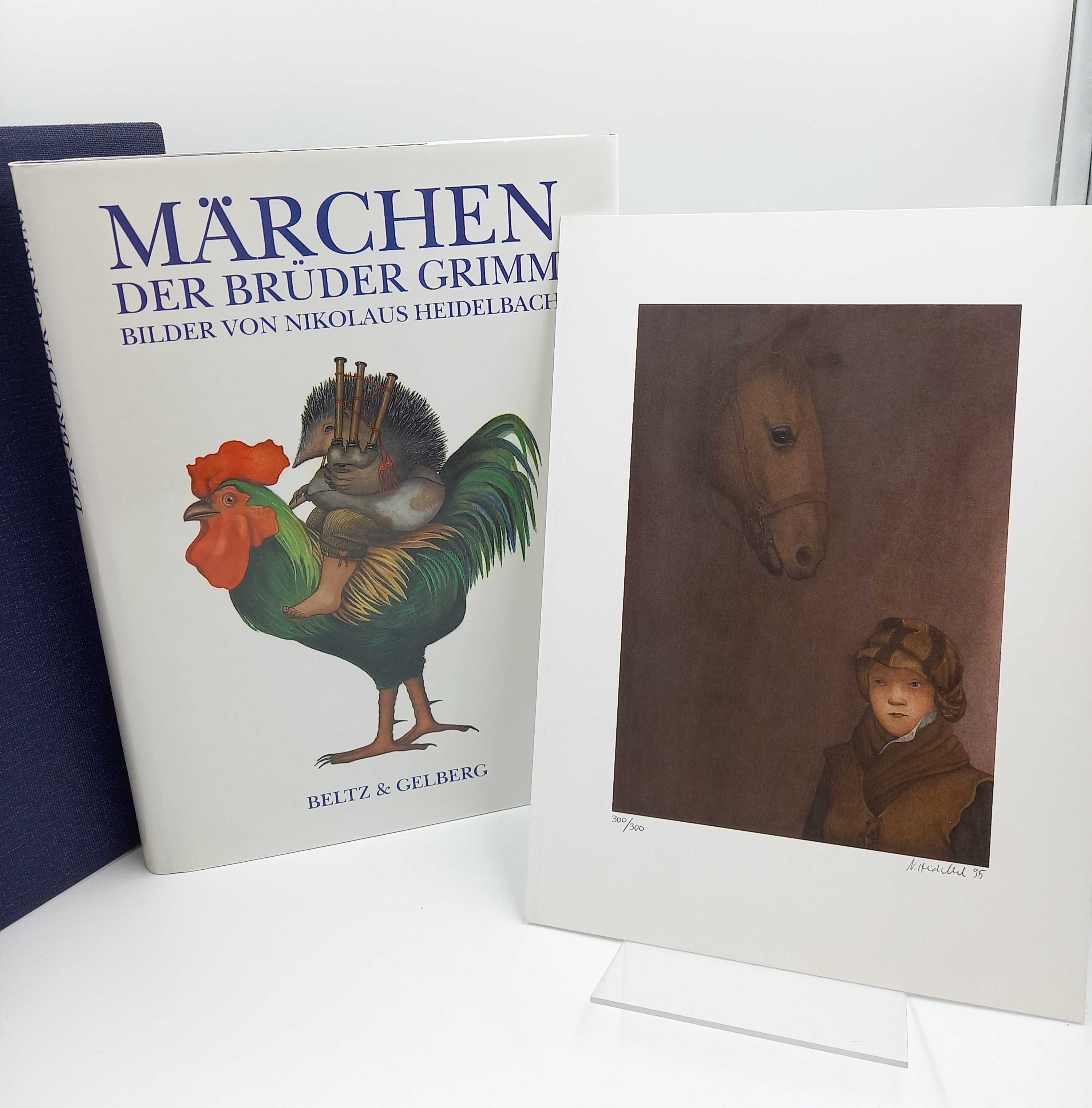 Märchen der Brüder Grimm Bilder von Nikolaus Heidelbach (Vorzugsausgabe) - Brüder Grimm // Illustrationen Nikolaus Heidelbach -
