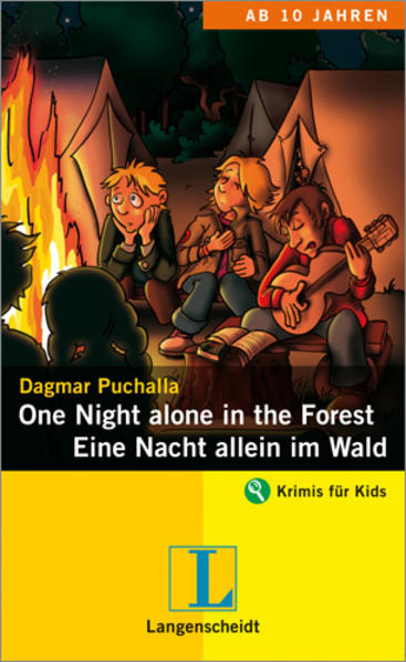 One Night Alone in the Forest - Eine Nacht allein im Wald (Krimis für Kids) - Puchalla, Dagmar und Anette Kannenberg