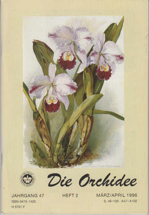 Die Orchidee Jahrgang 47 Heft 2