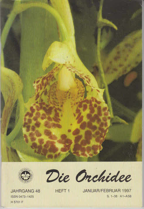 Die Orchidee Jahrgang 48 Heft 1