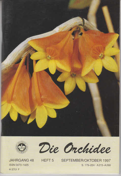 Die Orchidee Jahrgang 48 Heft 5