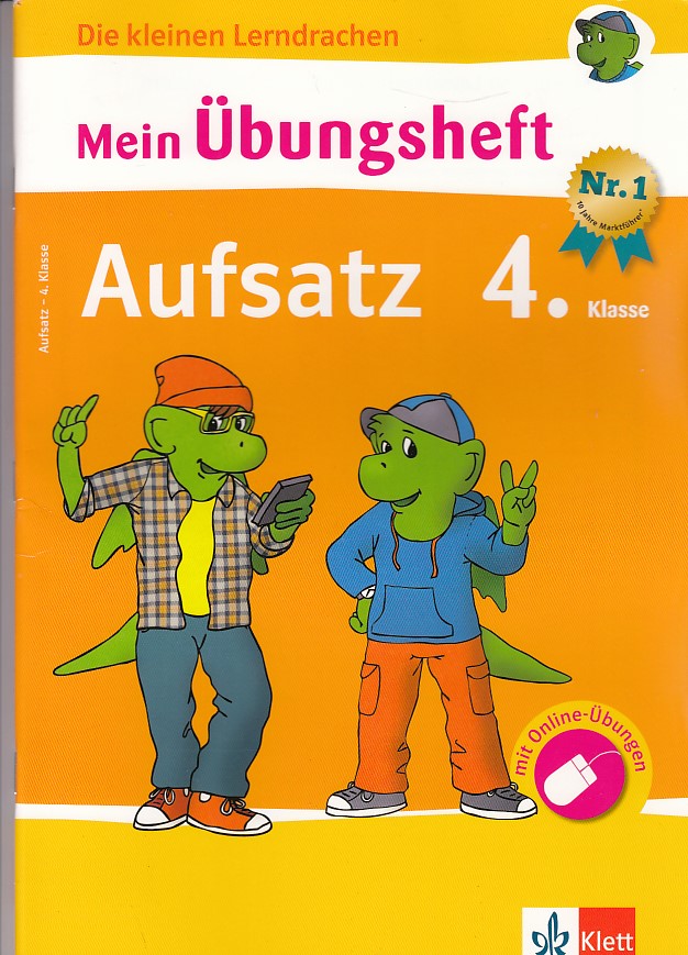 Klett Mein Übungsheft Aufsatz Deutsch 4. Klasse: Grundschule (Die kleinen Lerndrachen) Auflage: 1.