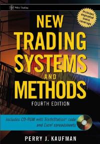 New Trading Systems and Methods (Wiley Trading) (Gebundene Ausgabe) mit CD-ROM Perry J. Kaufman Get the bestselling guide to trading systems, now updated for the 21st century. For more than two decades, futures traders have turned to the classic Trading Systems and Methods for complete information about the latest, most successful indicators, programs, algorithms, and systems. Perry Kaufman, a leading futures expert highly respected for his years of experience in research and trading, has thoroughly updated this bestselling guide, adding more systems, more methods, and extensive risk analysis to keep this the most comprehensive and instructional book on trading systems today. His detailed, hands-on manual offers a complete analysis, using a systematic approach with in-depth explanations of each technique. This edition also includes a CD-ROM that contains the TradeStation EasyLanguage program, Excel spreadsheets, and Fortran programs that appear in the book. Synopsis Get the bestselling guide to trading systems, now updated for the 21st century. For more than two decades, futures traders have turned to the classic Trading Systems and Methods for complete information about the latest, most successful indicators, programs, algorithms, and systems. Perry Kaufman, a leading futures expert highly respected for his years of experience in research and trading, has thoroughly updated this bestselling guide, adding more systems, more methods, and extensive risk analysis to keep this the most comprehensive and instructional book on trading systems today. His detailed, hands-on manual offers a complete analysis, using a systematic approach with in-depth explanations of each technique. This edition also includes a CD-ROM that contains the TradeStation EasyLanguage program, Excel spreadsheets, and Fortran programs that appear in the book. Börse Indikatoren Technische Analyse Börse Stocks Wall Street TradeStation EasyLanguage Trader futures traders  4. Auflage (18. Februar 2005) - Perry J. Kaufman
