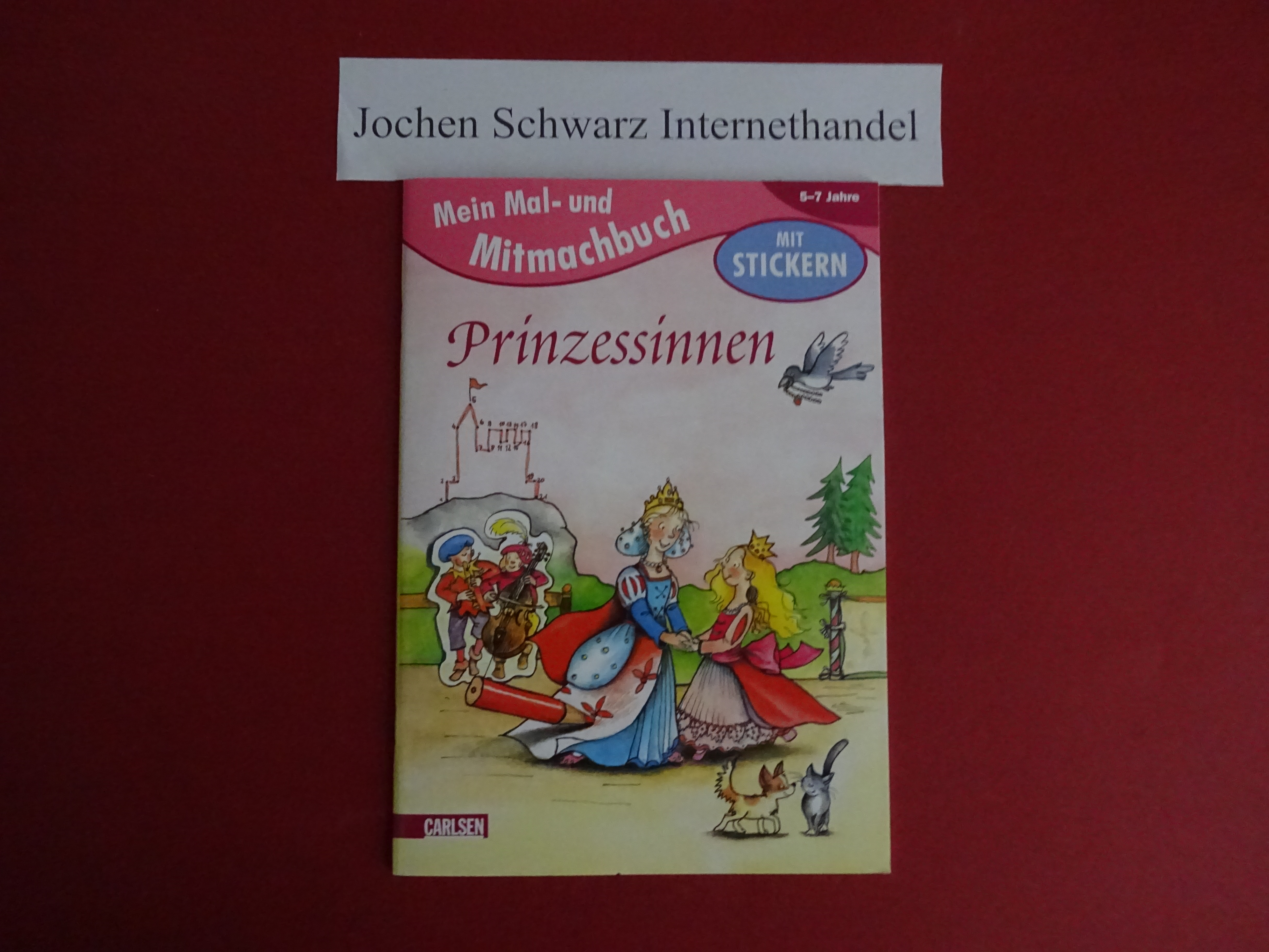 Mal- und Mitmachbuch: Prinzessinnen - Bachmann, Lena und Julia Ginsbach