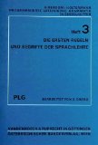   H. 3., Die ersten Regeln und Begriffe der Sprachlehre / bearb. von E. Oberg 