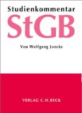 Strafgesetzbuch : Studienkommentar. von 3. Aufl. - Joecks, Wolfgang