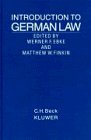 Ebke, Werner F. [Hrsg.]:  Introduction to German law. 