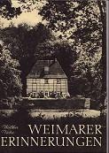 Walther, Victor:  Weimarer Erinnerungen. Sonette 