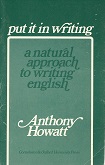 P Howatt, Anthony:  Put it in writing. A Natural Approach to writing English. Fr die 10. Klasse aller Schularten 