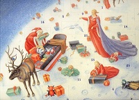 Forestier, Isabelle:  Adventskalender, Der Weihnachtsmann 