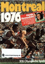 Ecker-Rosendahl, Heide [Hrsg.]:  XXI. [Einundzwanzigste] Olympische Spiele Montreal 1976 (neunzehnhundertsechsundsiebzig) 