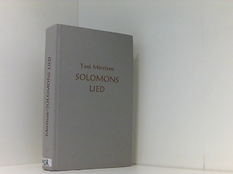Solomons Lied - Toni, Morrison