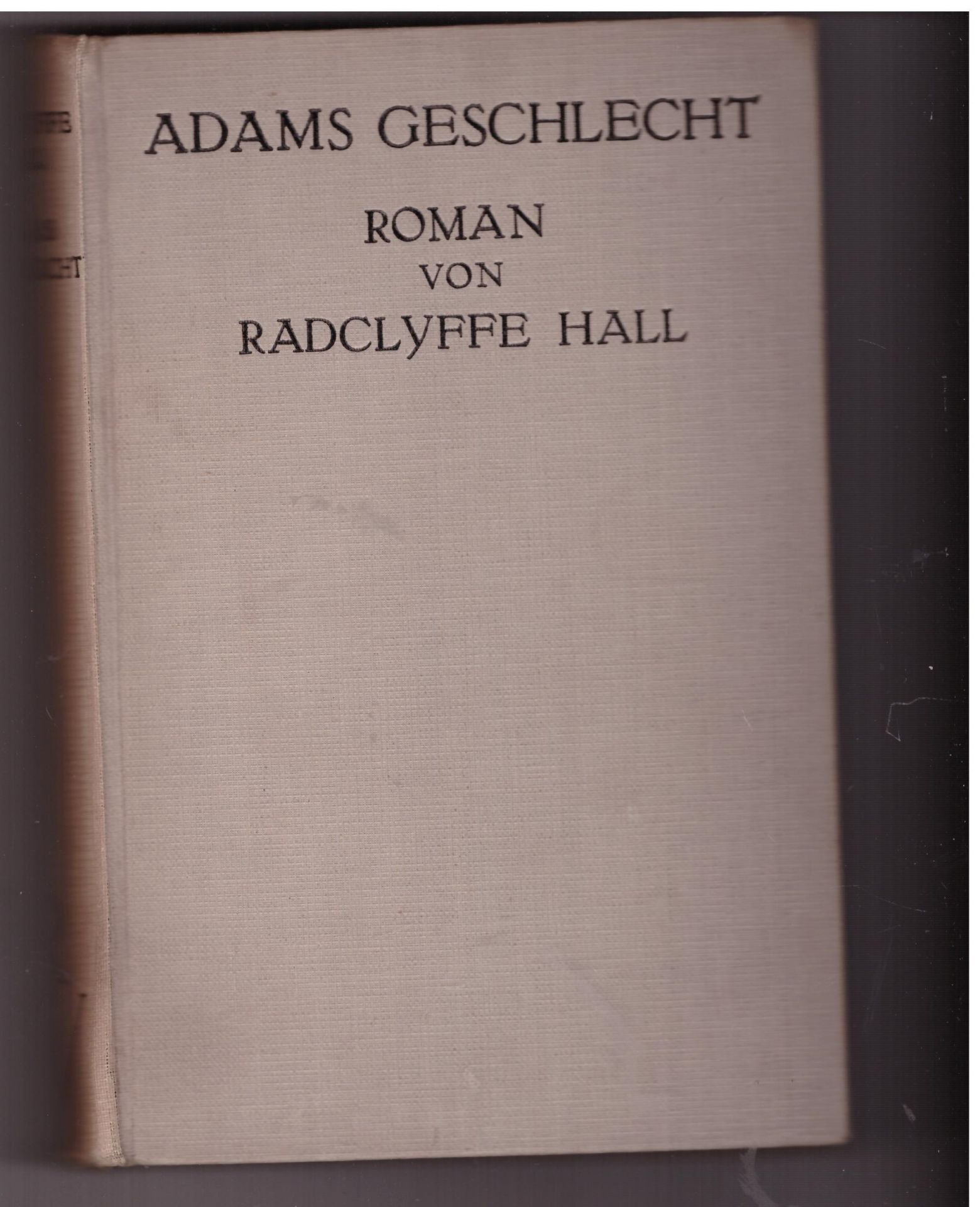 Adams Geschlecht - Hall, Radclyffe