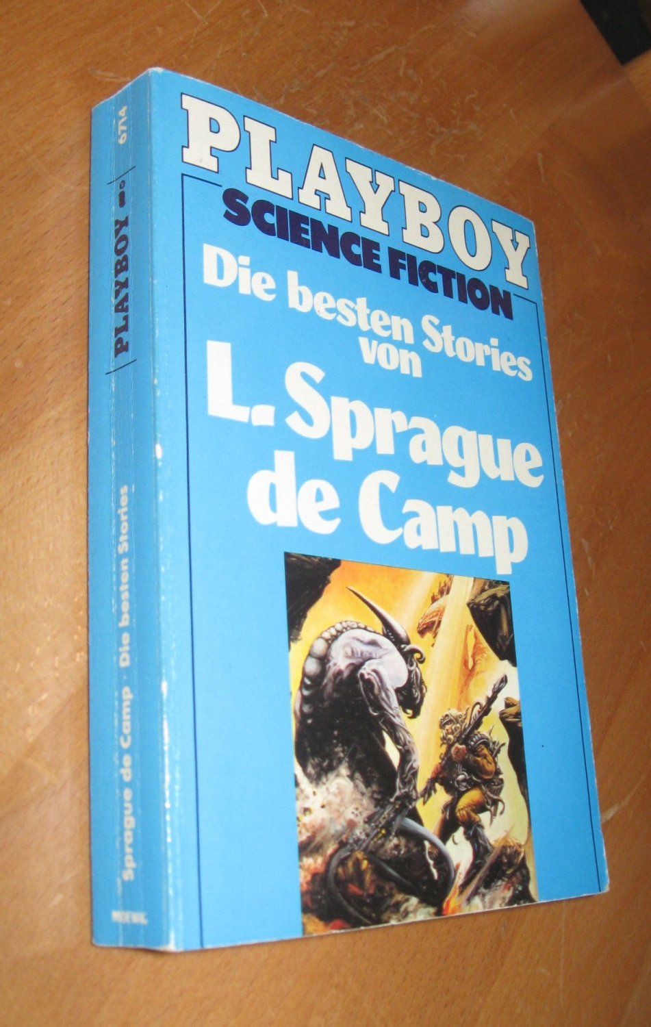 Playboy Science Fiction Die besten Stories von L. Sprague de Camp  1. Auflage - L. Sprague de Camp