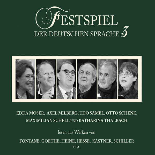 Festspiel der deutschen Sprache 3  Aufl. 2008 - Sprache Festspiel der, Deutschen und Axel Milberg