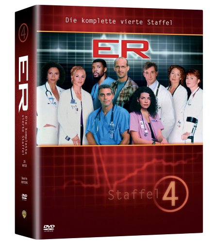 ER - Emergency Room, Staffel 04 (3 DVDs)  Standard Version - Anthony Edwards George Clooney  und  Sherry Stringfield