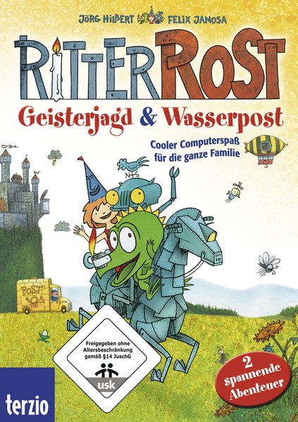 Ritter Rost: Geisterjagd und Wasserpost: CD-Rom Cooler Computerspaß für die ganze Familie - Hilbert, Jörg und Felix Janosa