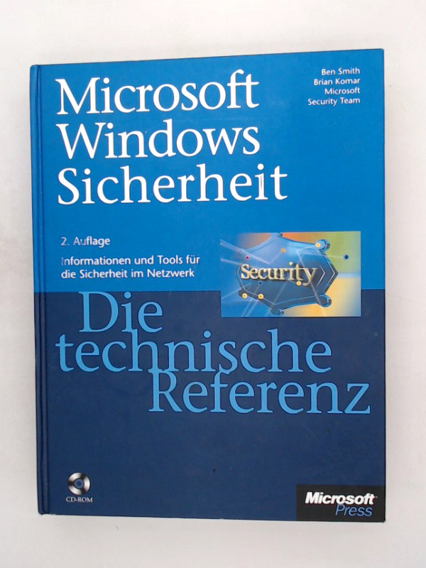 Microsoft Windows Sicherheit, m. CD-ROM - Smith, Ben und Brian Komar