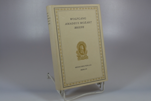 Mozart, Wolfgang Amadeus  Mozart Briefe - Eine Auswahl [Gebundene Ausgabe] Illustriert von Heiner Vogel 