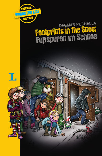 Langenscheidt Krimis für Kids - Footprints in the Snow - Fußspuren im Schnee Englische Lektüre für Kinder, 1.-2. Lernjahr 2. Auflage