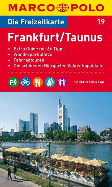 MARCO POLO Freizeitkarte Frankfurt, Taunus 1:100.000 (MARCO POLO Freizeitkarten)