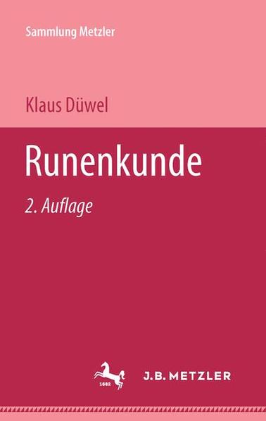 Runenkunde. ( Abt. C. Sprachwissenschaft.) - Düwel, Klaus