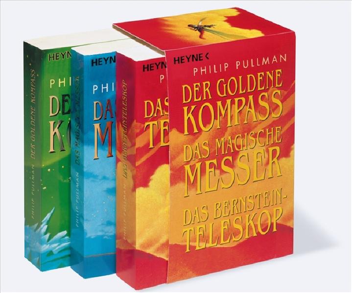Der Goldene Kompass / Das magische Messer / Das Bernstein-Teleskop. 3 Bände - Philip, Pullman