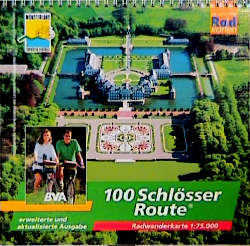 100 Schlösser Route: Randwanderführer 1:75000