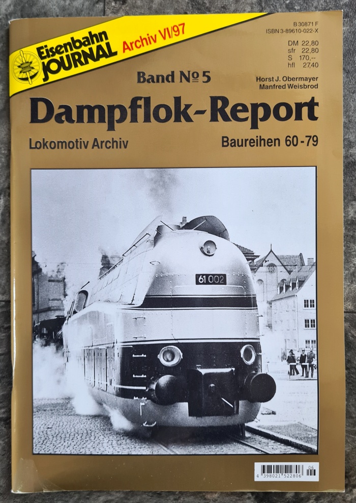 Dampflok-Report, Bd. Nr.5: Baureihen 60-79 - Merker, Hermann, J Obermayer Horst Manfred Weisbrod u. a.