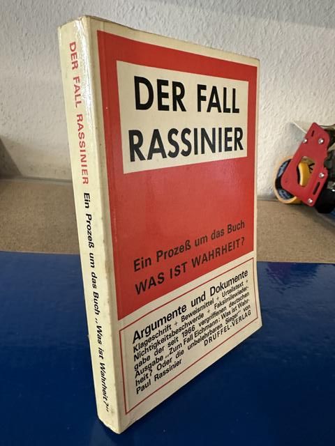 Der Fall Rassinier - Ein Prozess um das Buch 