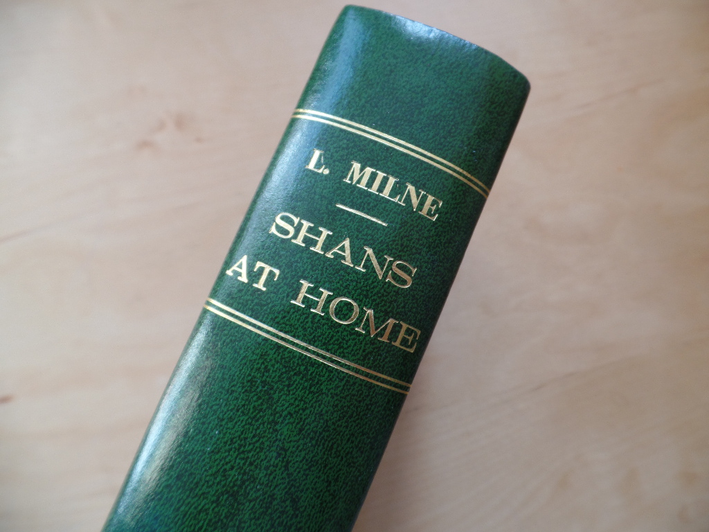 Milne, Leslie:  Shans at Home. 