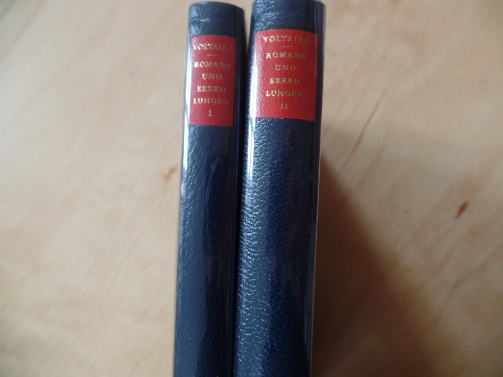 Voltaire und Ernst Sander:  Romane und Erzhlungen; 2 Bnde. Bd. 1., Babuk oder Der Lauf d. Welt. Bd. 2., Candid. Der Unbefangene 