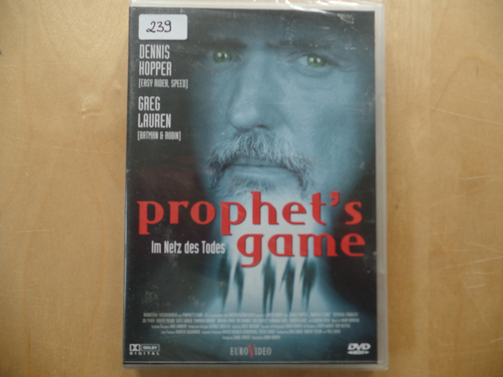 Hopper, Dennis, Stephanie Zimbalist und Robert Yocum:  Prophet`s Game 