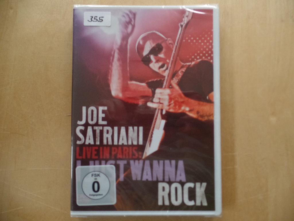 Satriani, Joe:  Joe Satriani - Live in Paris: I Just Wanna Rock 