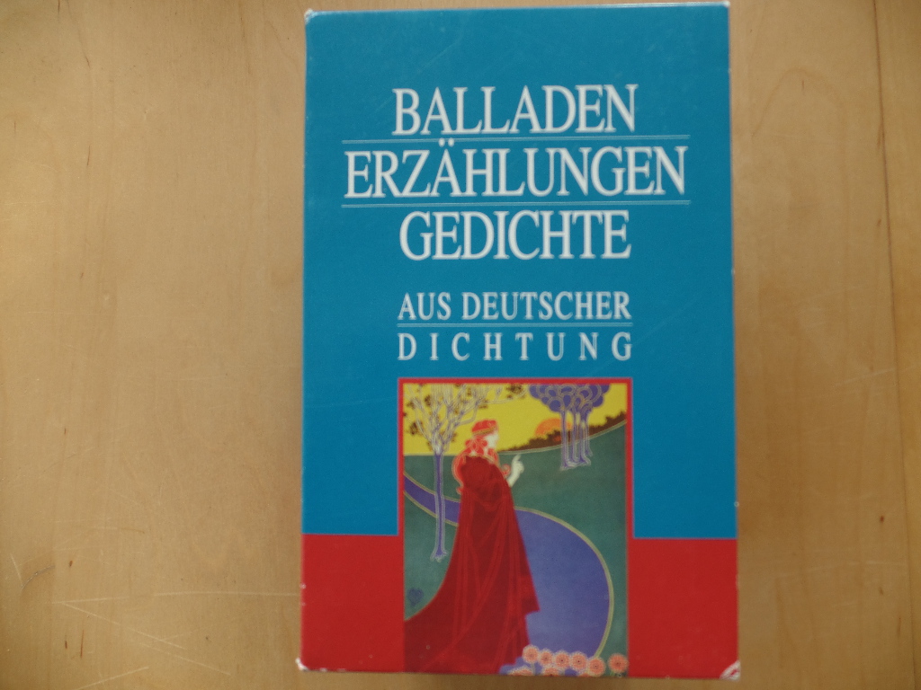 Zengerer, Ingeborg:  Balladen, Erzhlungen, Gedichte aus deutscher Dichtung, 3 Bde. im Schuber 