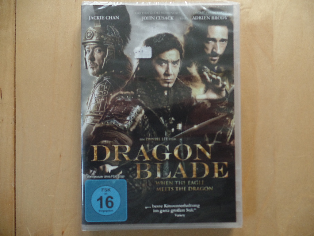 Chan, Jackie, John Cusack und Adrien Brody:  Dragon Blade 