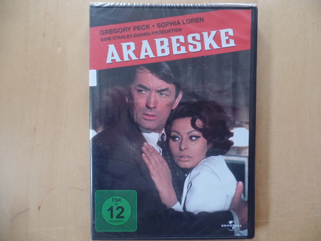 Peck, Gregory, Sophia Loren und Alan Badel:  Arabeske 