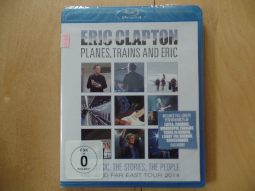 Clapton, Eric:  Eric Clapton - Planes, Trains and Eric [Blu-ray] 