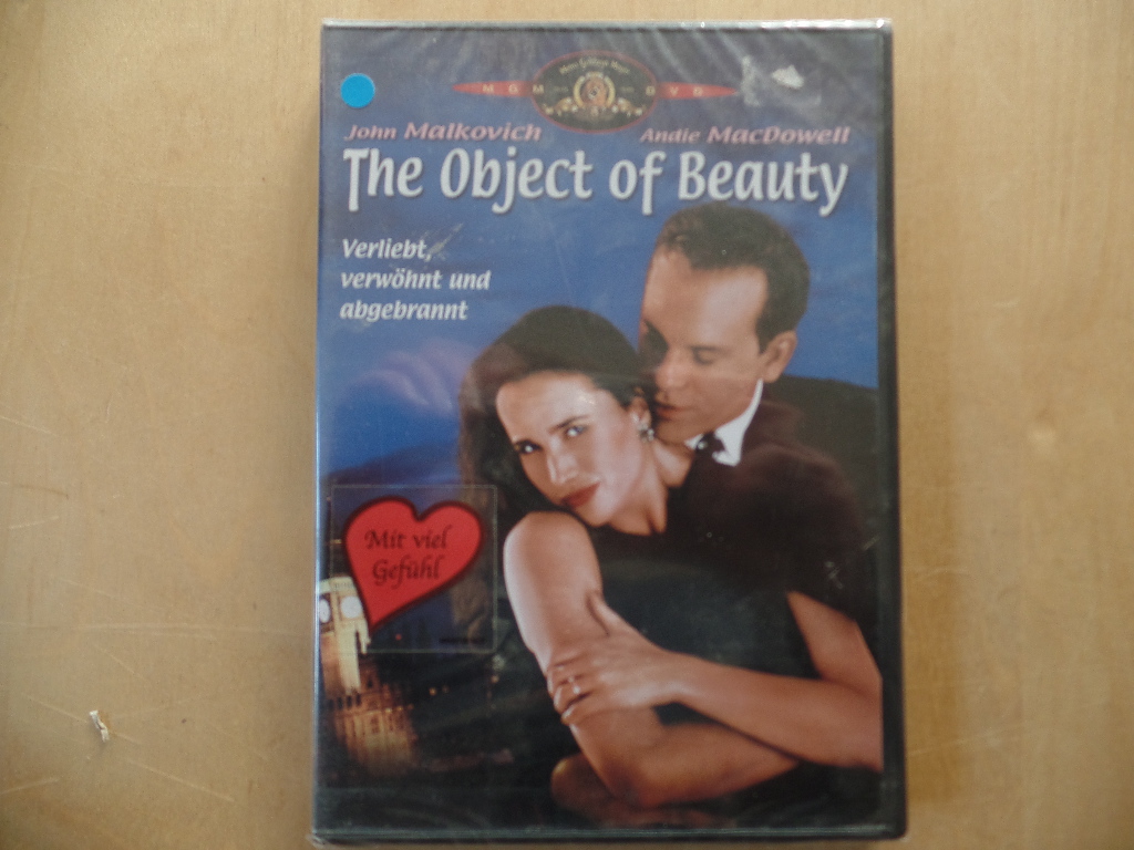 Malkovich, John, Andie MacDowell und Lolita Davidovich:  Object of Beauty 