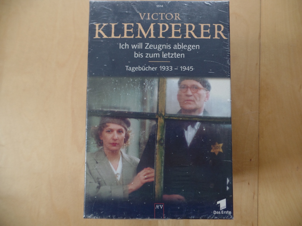 Klemperer, Victor:  Ich will Zeugnis ablegen bis zum letzten; Tagebcher 1933 - 1934. 8 Bnde 