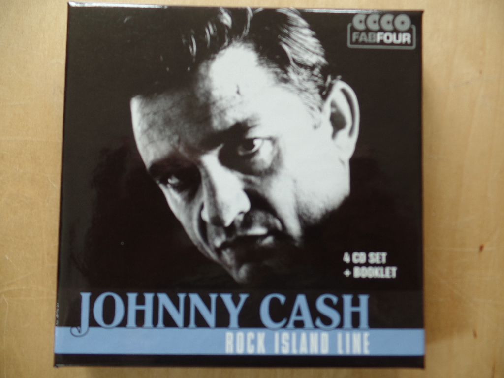 Cash, Johnny:  Rock Island Line (4 CDs) 