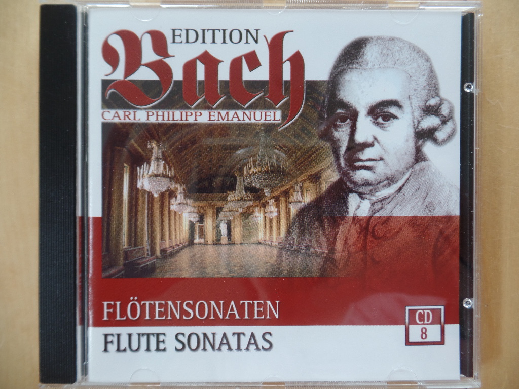 Bach, Carl Philipp Emanuel, Eckart Haupt und Arrmin Thalheim:  Fltensonaten 